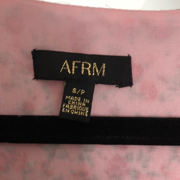 AFRM long sleeve floral print dress - Picture 2 of 4